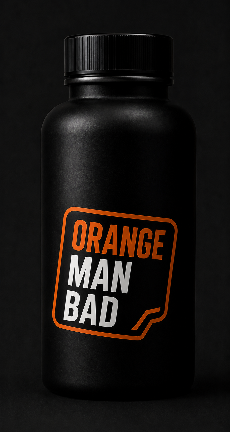 Sticker on bottle